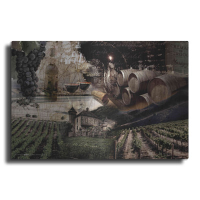 Luxe Metal Art 'Wine' By GraphINC, Metal Wall Art " Wine " by Graphinc