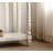 47.24" White Rectangular Solid + Manufactured Wood Console Table