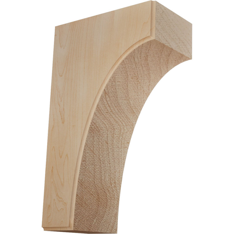 Support Clarksville, Érable, 3.5" W x 6" D x 10" H