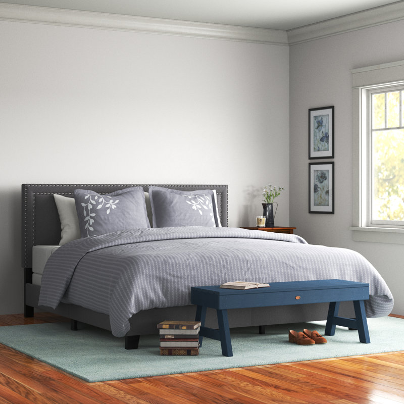 Winston Porter Carlester Upholstered Bed & Reviews | Wayfair