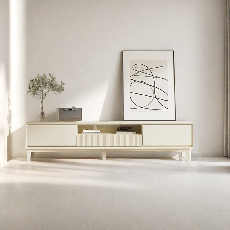 Meuble télé avec rangement simple, 70.87"