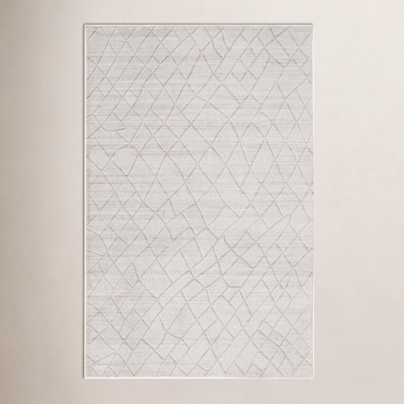 Kentoria Viscose Indoor Rug, Rectangle 2' x 3'