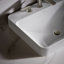 Lavabo de salle de bain vasque rectangulaire en porcelaine vitreuse avec trop-plein Vox-101827858-115248201