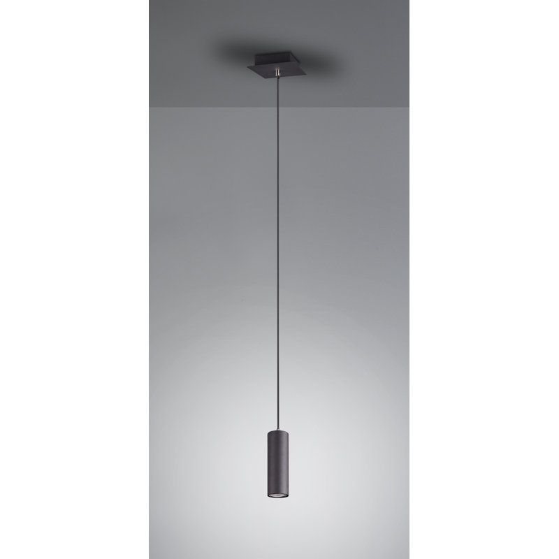Karcher 1 - Light Cylinder Pendant, Black