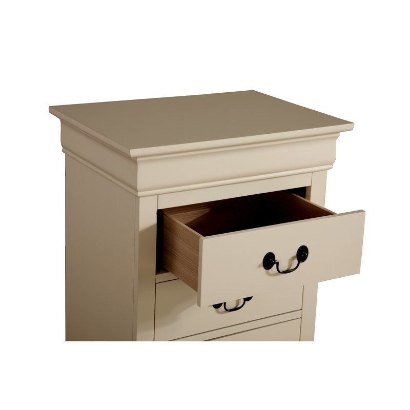 Commode 6 tiroirs Elegant Traditional, Beige