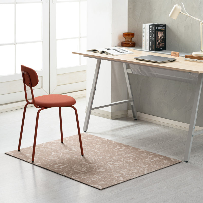 Tamanrasset Rectangle Non-skid Chair Mat, 0.25" H x 36'' W x 48'' D