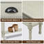 Pearsall 39.5'' Solid Wood Console Table-24010608