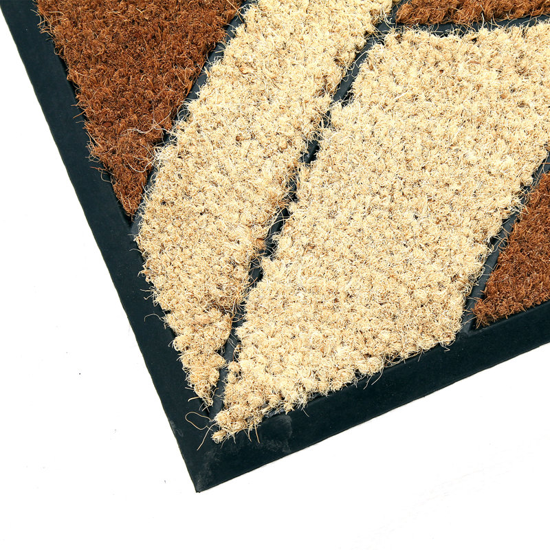 Ohanesian Non-Slip Geometric Indoor / Outdoor Doormat