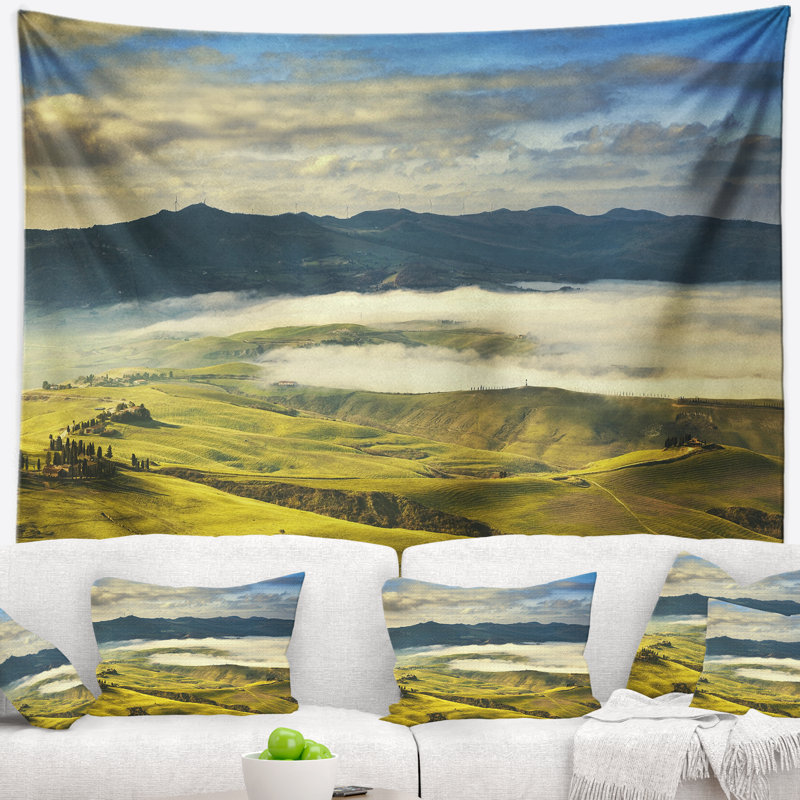 Tapisserie Toscane, H 78 po x l 92 po