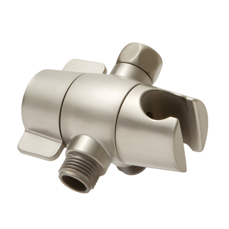 Inverseur de douche, Nickel brossé
