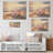 Coastal Treasures Sunset Seashell II - Beach On Wood Print-1289576582