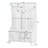 Versatile Hall Tree with Multiple Storage Options for Entryways-112812219