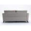 Canapé en tissu tissé gris clair Callie-310694748
