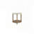 Stone Top End Table - Toffee
