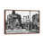 Classic Brown Wood Floater Framed