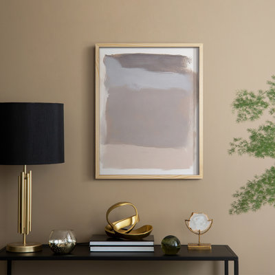 ABSTRACT Series DCCXVII, reproduction encadrée - bois massif