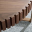 Table basse à tambour Modern Handcraft avec piédestal robuste, polyvalente pour n'importe quelle pièce.-911613846-930458764