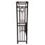 Arche de jardin en aluminium avec barrière-114351246