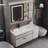 European modern and simple style bathroom cabinet