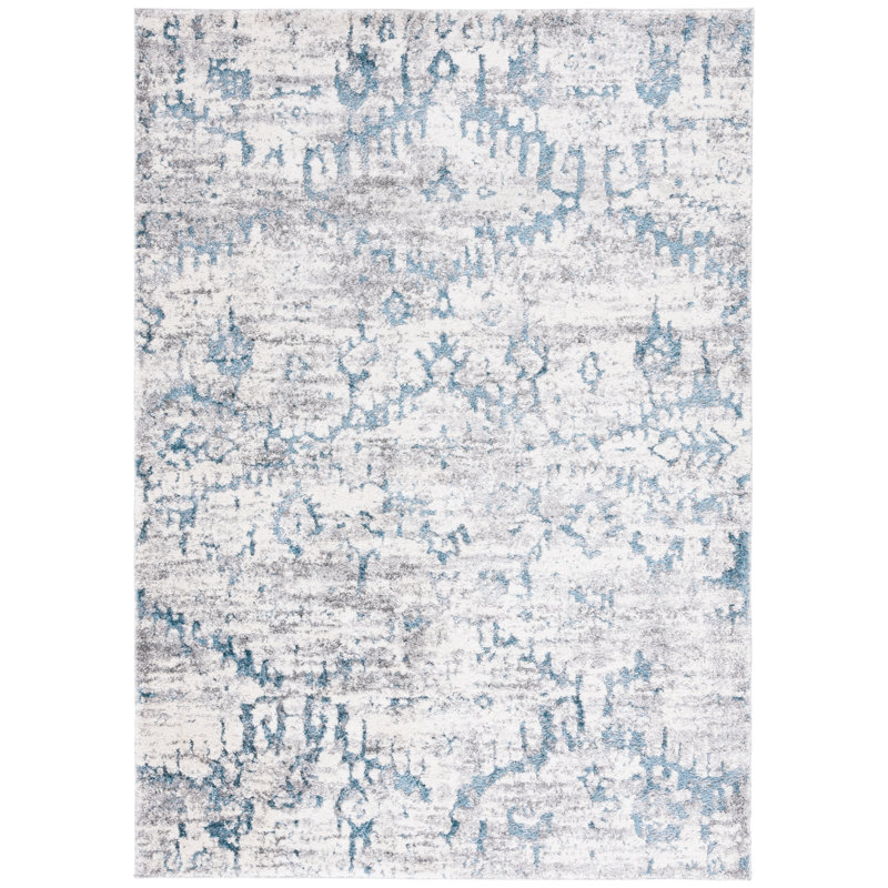 Tapis abstrait Eres Performance, Rectangulaire 8 pi x 10 pi