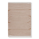 Striped Area Rug in Natural