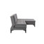 Canapé modulaire d'angle rembourré 88,6 po Sky-1732536105