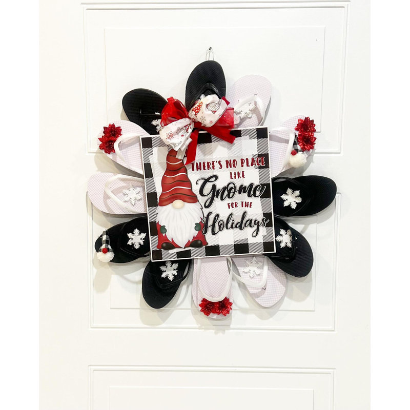 Couronne de Noël gnome