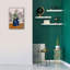 «Lilac Tulips In Blue Vase» par Design Fabrikken, art mural sur toile-1626622733