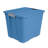 Sterilite 20 Gal Latch Tote w/Handles for Home Storage Bins, Blue Ash (18 Pack)
