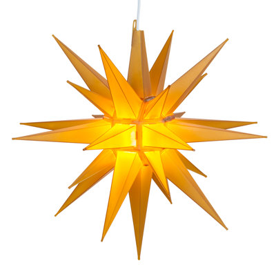 Moravian Star Lighted Display