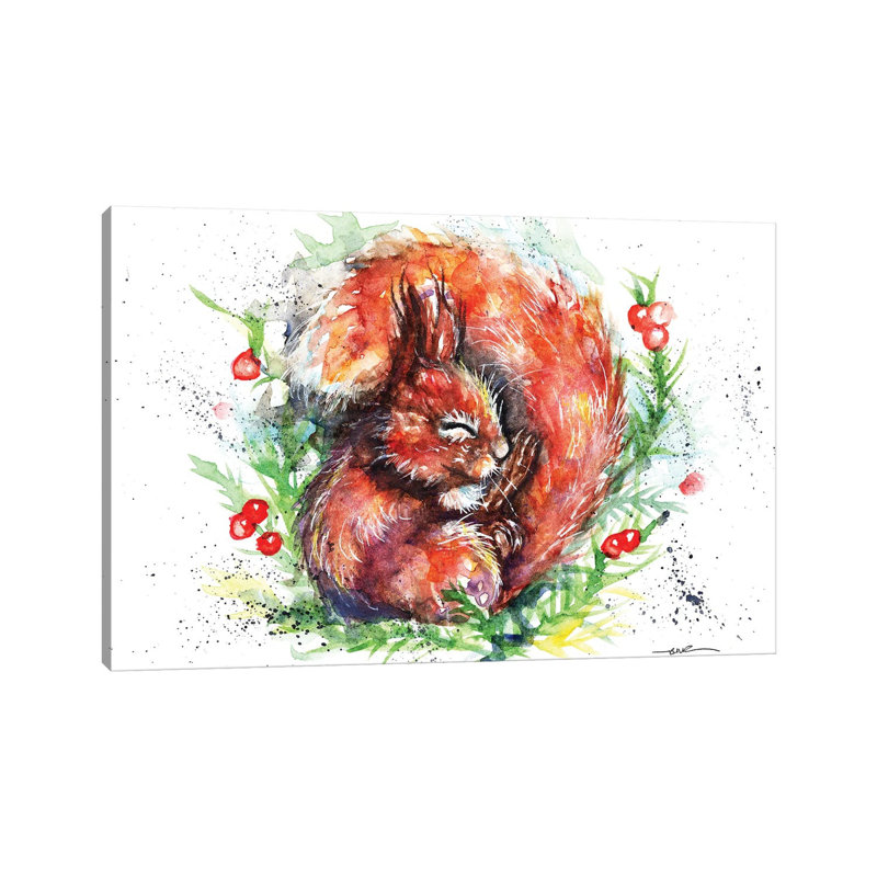 Forty Winks by BebesArts - Wrapped Canvas Gallery-Wrapped Canvas Giclée, 40" H x 26" W, Wrapped Canvas