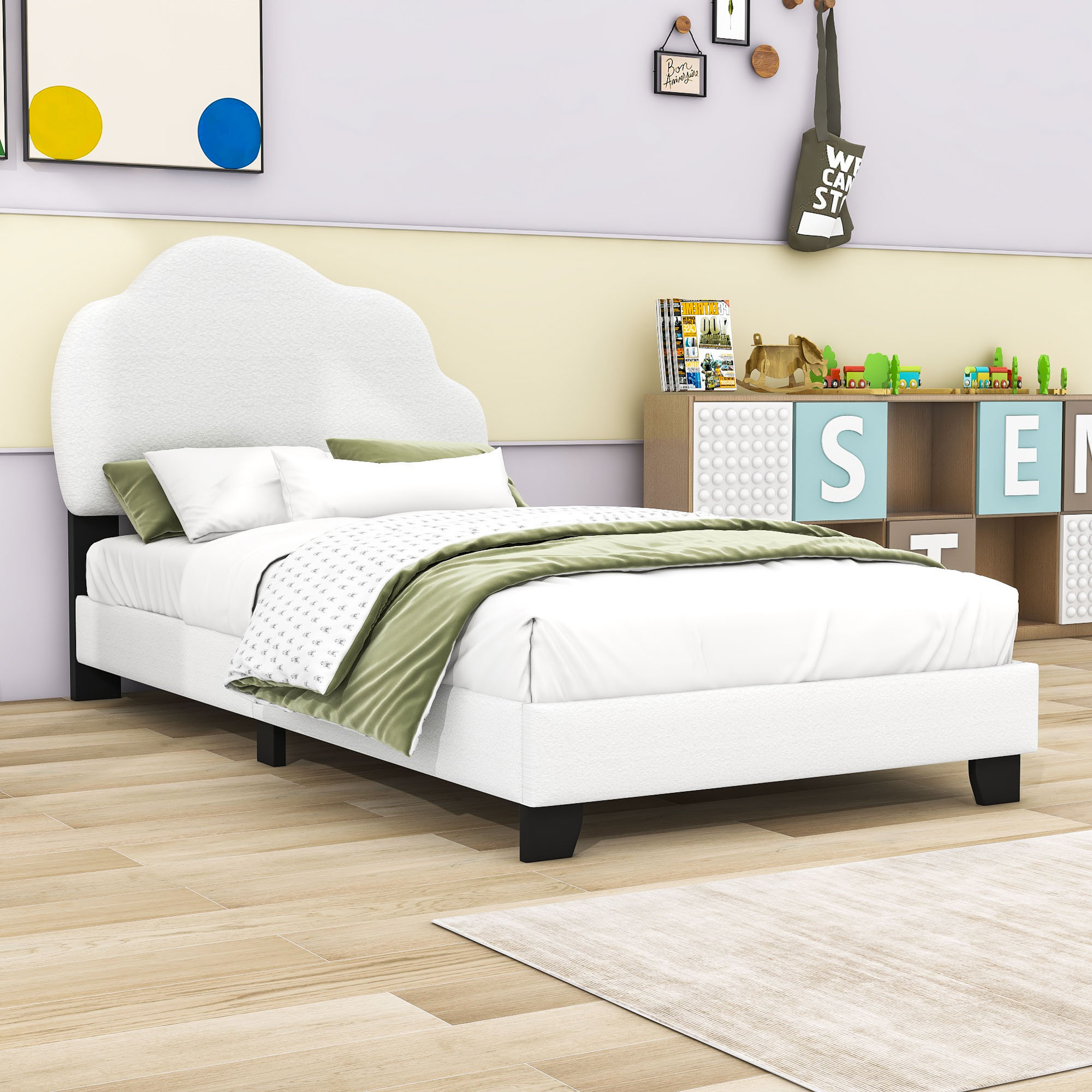 Latitude Run® Kayleana Upholstered Platform Bed | Wayfair