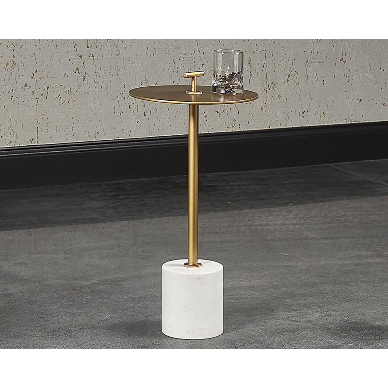 Decosta Concrete Top End Table