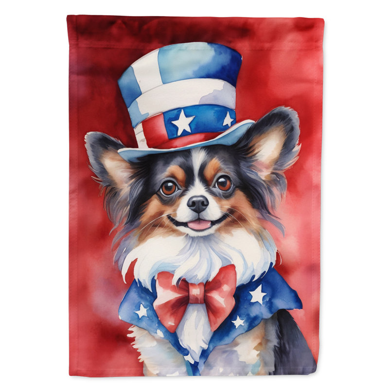 Drapeau patriotique du jardin américain, Papillon