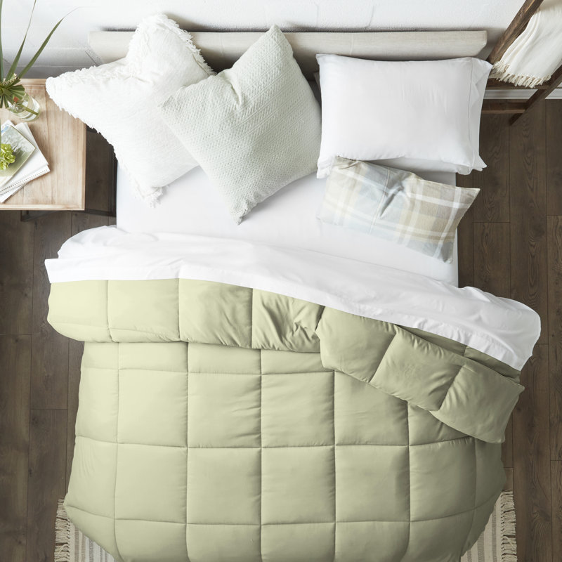 Sage Full Down Alternative Microfiber Comforter Set