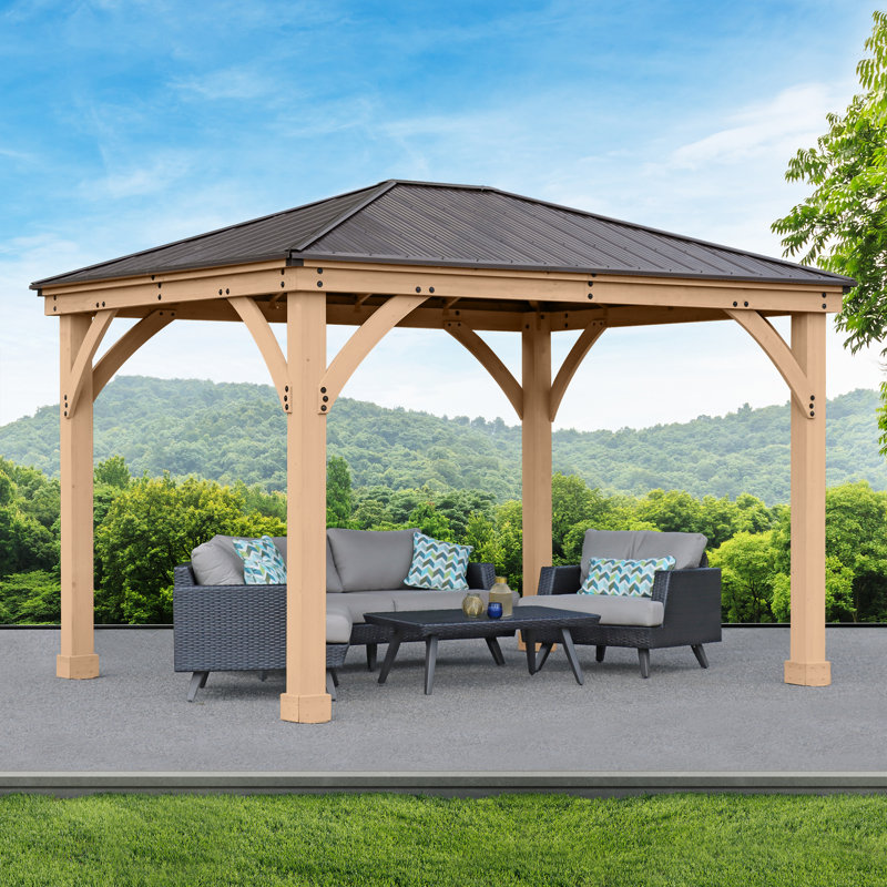 Pavillon Meridian, H 144 po x l 120 po x P 114 po