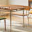 Jhaniah small household rectangular dining table