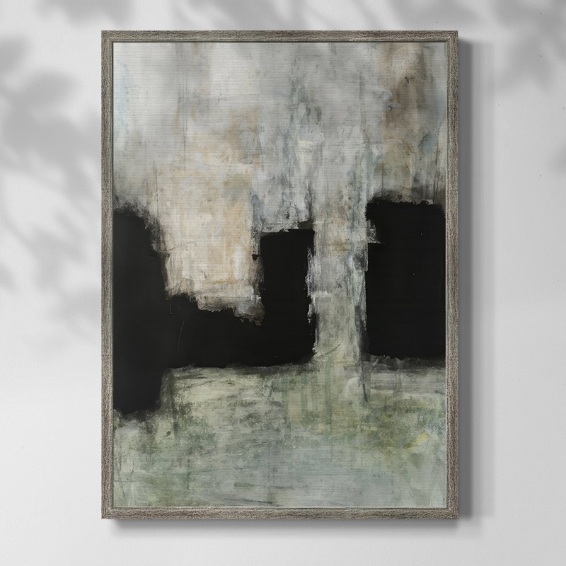 Penumbra I Framed Print - Solid Wood, 21" H x 17" W