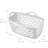 Plastic Laundry Basket with Handles