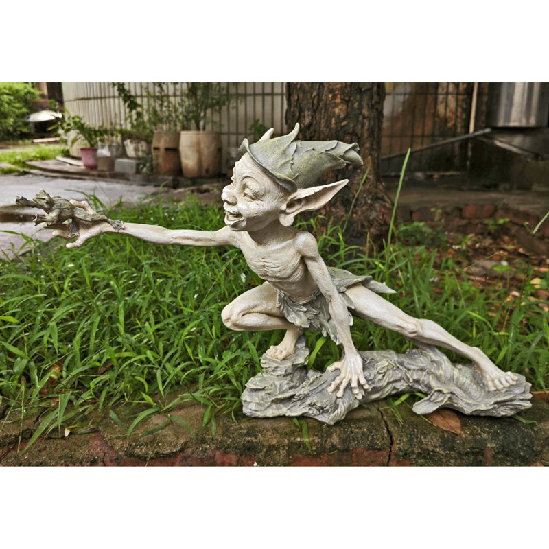 Garden Pixies Stretch Statue