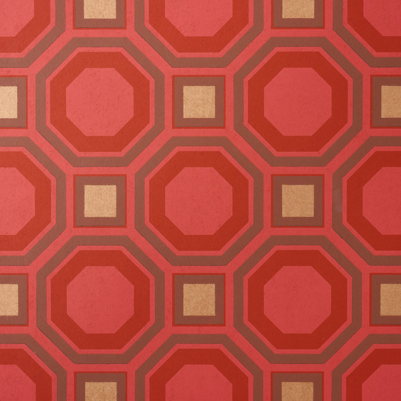 Hanover Wallpaper, Ruby