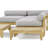 72'' Wide Patio Sectional with Cushions