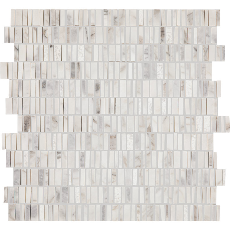 12" x 1" Brick Joint Mosaic Tile