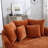 Slipcovered Barrel Chair With Ottoman-1750197663