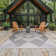 April Geometric Dark Gray & Silver Indoor / Outdoor Area Rug