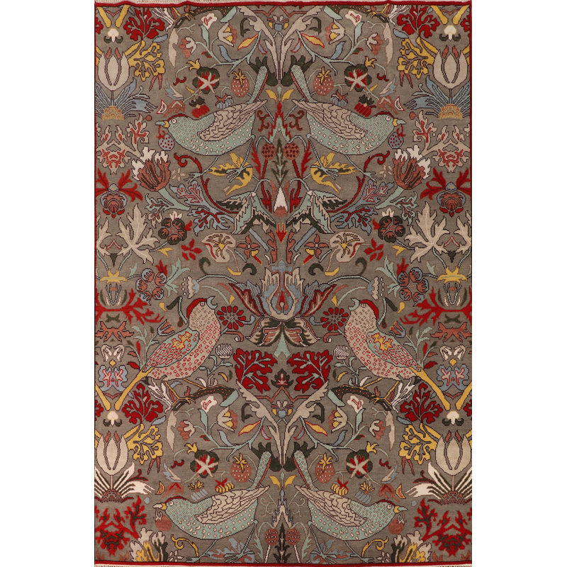 Tapis indien à motif animalier Ziegler