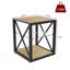 Ensemble de 2 tables de chevet modernes, table d'appoint de style industriel-27638328-27638325