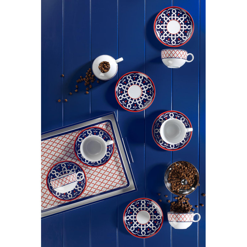Ensemble de tasses à thé (12 pièces)