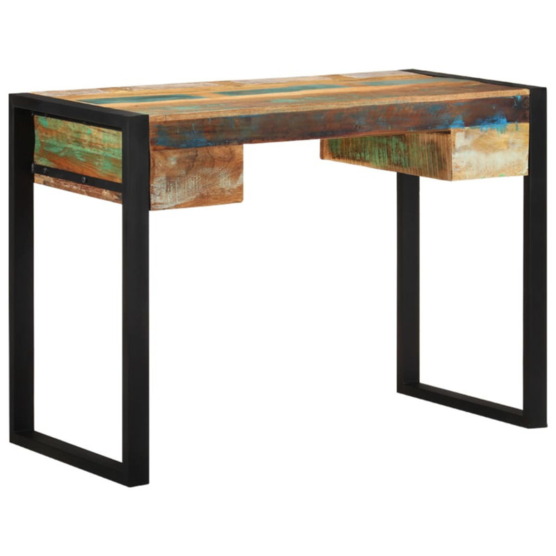 Bureau en bois massif récupéré