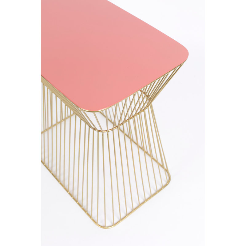 No Offence End Table,  Old Pink
